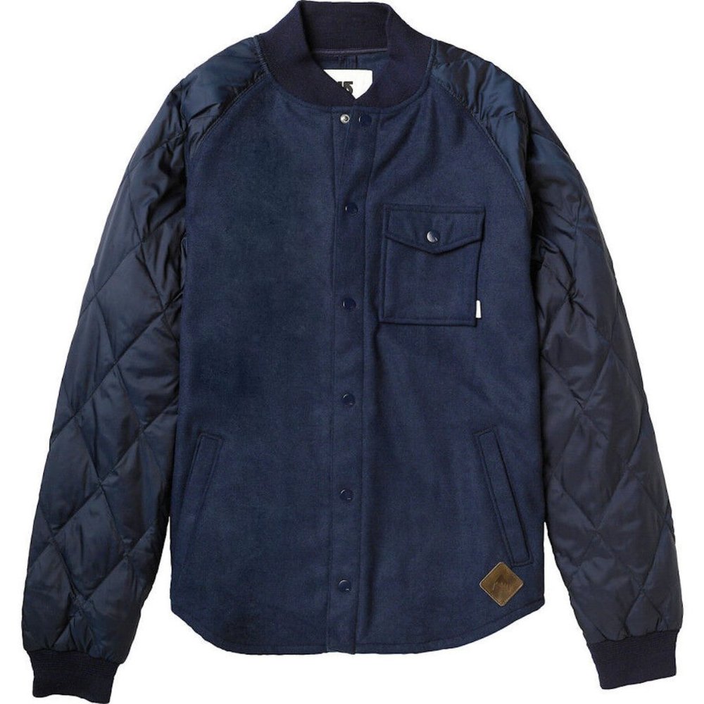 NWOT Burton Tech Apparel Ackley Flannel Down Jacket